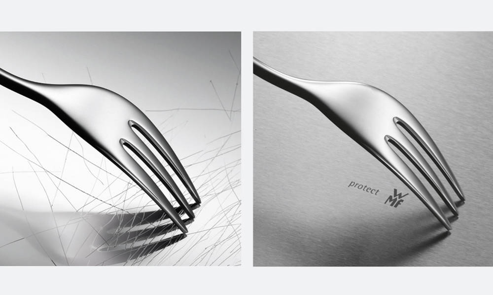 Cromargan protect® - vẻ đẹp bền bỉ nhờ lớp hoàn thiện được cấp bằng sáng chế