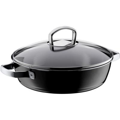 Chảo nướng Fusiontec Mineral 28cm màu đen