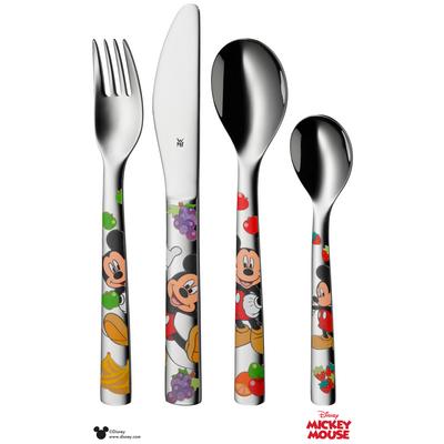 Bộ 4 món dao thìa nĩa chuột Mickey Disney cho trẻ em