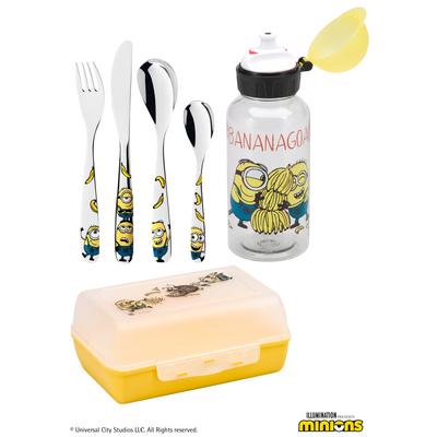 Bộ 6 món dao thìa nĩa Minions Mới cho trẻ em