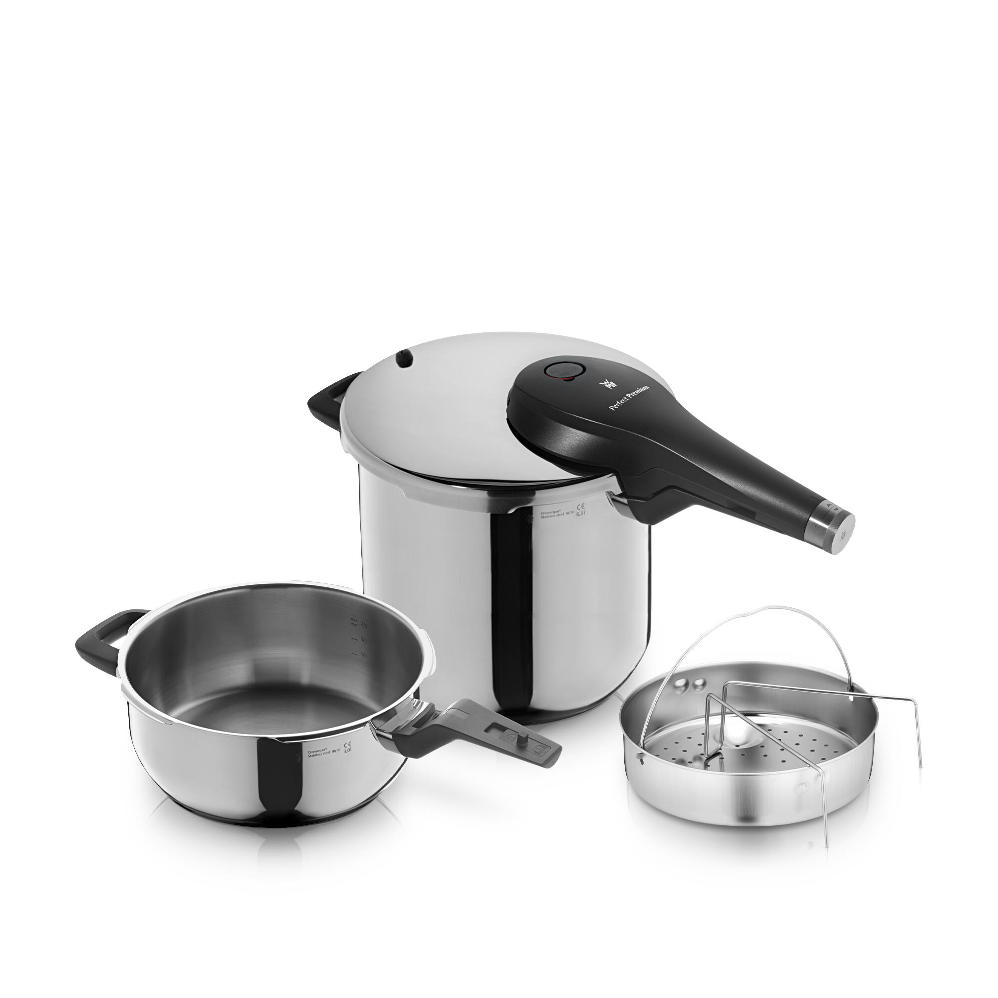 Bộ nồi áp suất WMF Perfect Premium 6,5L + 3,0L
